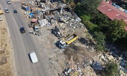 Hurdacıların Taşındığı Alanlarda Temizlik Çalışması Sürüyor
