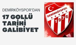 Demirköyspor’dan 17 Gollü Tarihi Galibiyet