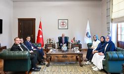 Vali Turan Konuklarını Ağırladı