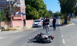Motosikletten Düştü Hayatını Kaybetti