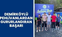 Demirköylü Pehlivanlardan Gururlandıran Başarı