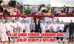 Yıllar Sonra Yeniden: Karahıdır Kiraz Şenliği Coşkuyla Kutlandı