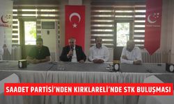 Saadet Partisi’nden Kırklareli’nde STK Buluşması