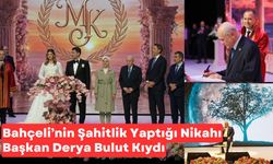 Bahçeli’nin Şahitlik Yaptığı Nikahı Başkan Derya Bulut Kıydı