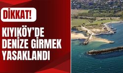 DİKKAT; Kıyıköy’de Denize Girmek Yasaklandı!