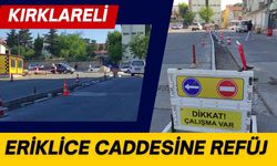 Eriklice Caddesine Refüj