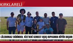 Lüleburgaz Ekibinden, Vize’deki Serbest Uçuş Kupasında Büyük Başarı