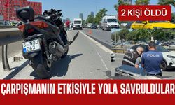Çarpışmanın Etkisiyle Yola Savruldular; 2 Ölü