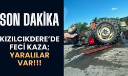 KIZILCIKDERE’DE FECİ KAZA; Yaralılar Var!
