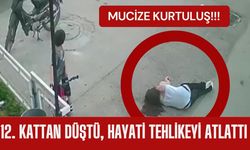 MUCİZE GİBİ; 12. Kattan Düştü, Hayati Tehlikeyi Atlattı