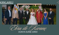 KIRKLARELİ; Ebru İle Kıvanç Dünya Evine Girdi