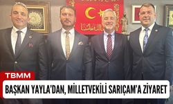 Başkan Yayla’dan, Milletvekili Sarıçam’a Ziyaret