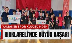 Yamaner Spor Kulübü’nden Kırklareli’nde Büyük Başarı