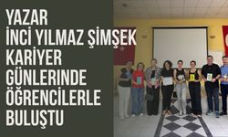 Yazar İnci Yılmaz Şimşek Kariyer Günlerinde Öğrencilerle Buluştu