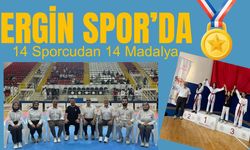 Ergin Spor’da, 14 Sporcudan 14 Madalya