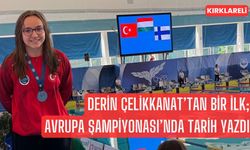 Derin Çelikkanat’tan Bir İlk; Avrupa Şampiyonası’nda Tarih Yazdı