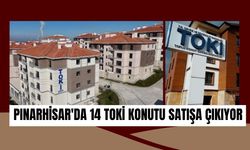 Pınarhisar'da 14 Konut Satışa Çıkıyor