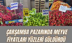 Kırklareli; Çarşamba Pazarında Meyve Fiyatları Yüzleri Güldürdü