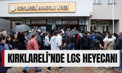 Kırklareli'nde LGS Heyecanı
