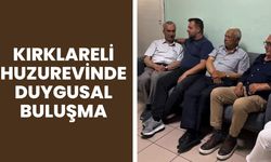 Kırklareli Huzurevinde Duygusal Buluşma