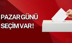 Pazar Günü Seçim Var