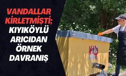 Vandallar Kirletmişti; Kıyıköylü Arıcıdan Örnek Davranış