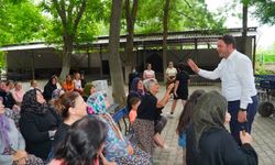 Başkan Talay, Poyralı Köyü'nde Vatandaşlarla Buluştu
