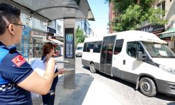Lüleburgaz’da Zabıtadan Minibüslere Klima Denetimi