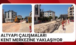 Altyapı Çalışmaları Kent Merkezine Yaklaşıyor