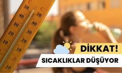 Dikkat! Sıcaklıklar Düşüyor