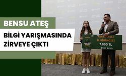 Bensu Ateş Bilgi Yarışmasında Zirveye Çıktı