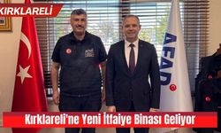 Kırklareli'ne Yeni İtfaiye Binası Geliyor