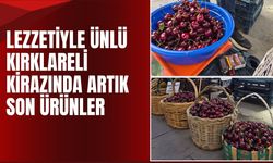 Lezzetiyle Ünlü Kırklareli Kirazında Artık Son Ürünler