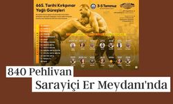 840 Pehlivan Sarayiçi Er Meydanı'nda