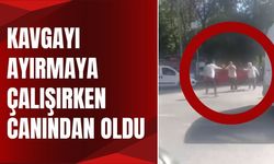 KAVGAYI AYIRMAYA ÇALIŞIRKEN CANINDAN OLDU