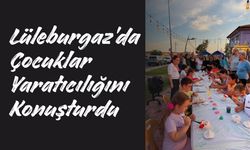 Lüleburgaz’da Çocuklar Yaratıcılığını Konuşturdu