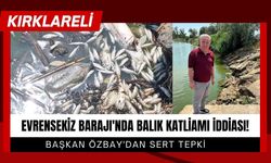 EVRENSEKİZ BARAJI'NDA BALIK KATLİAMI İDDİASI: Başkan Özbay'dan Sert Tepki