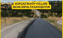 Kofçaz’ın Köy Yolları Sıcak Asfalta Kavuşuyor