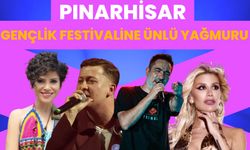 Pınarhisar Gençlik Festivaline Ünlü Yağmuru