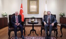 Vali Turan'dan, Diyanet İşleri Başkanı'na Ziyaret