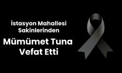 KIRKLARELİ; Mümümet Tuna Vefat Etti