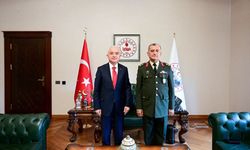 55. Mekanize Piyade Tugay Komutanı Tuğgeneral Köse'den Veda Ziyaretleri