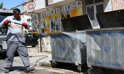 Lüleburgaz’da 4 Bin Konteyner Düzenli Olarak Dezenfekte Ediliyor