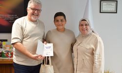 Başkan Gerenli Çocuk Yazarla Buluştu