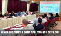 Kadının Güçlenmesi İl Eylem Planı Toplantısı Düzenlendi