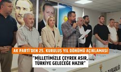 AK Parti’den 25. Kuruluş Yıl Dönümü Açıklaması