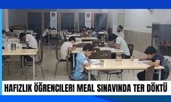 Hafızlık Öğrencileri Meal Sınavında Ter Döktü