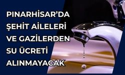 Pınarhisar’da Şehit Aileleri ve Gazilerden Su Ücreti Alınmayacak