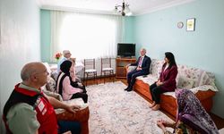 Kırklareli Valisi Turan, Kıbrıs Gazisi Dilbaz'ı Ziyaret Etti