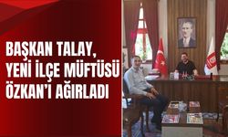 Başkan Talay, Yeni İlçe Müftüsü Özkan’ı Ağırladı